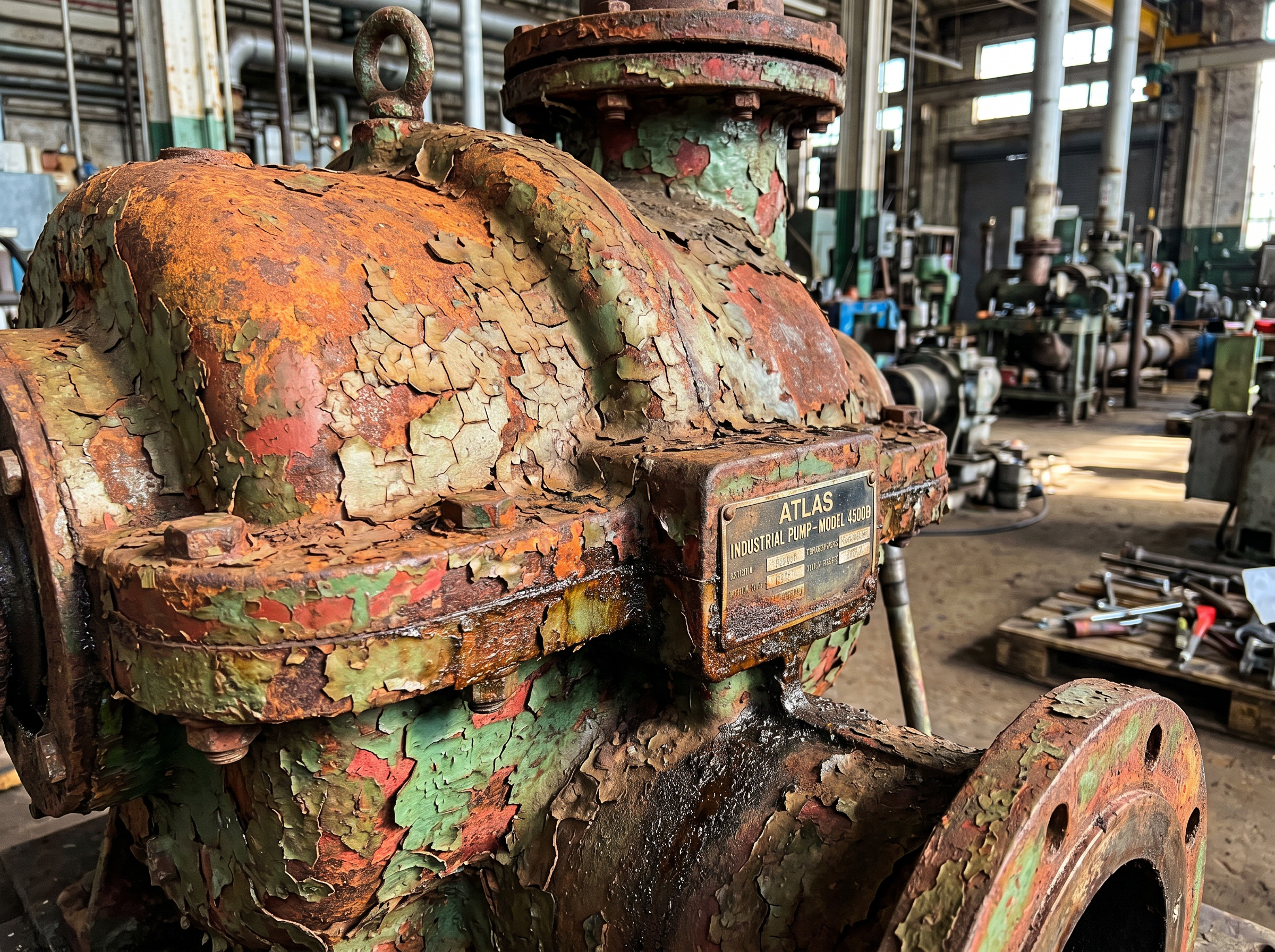 Before laser cleaning