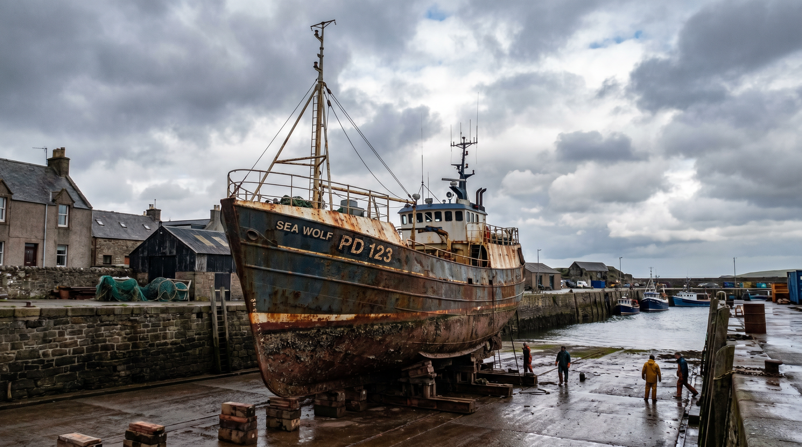 Commercial Fishing Vessel Hull